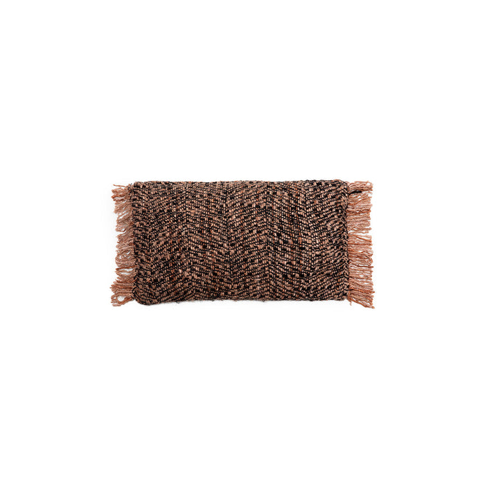 The Oh My Gee Kussenhoes - Zwart-koper - 30x50