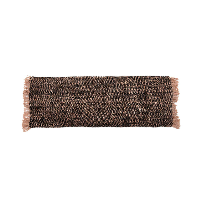 De Oh My Gee kussenhoes - zwart-koper - 35x100