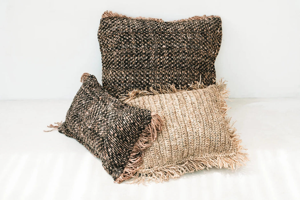 De Oh My Gee kussenhoes - zwart koper - 60x60 cm