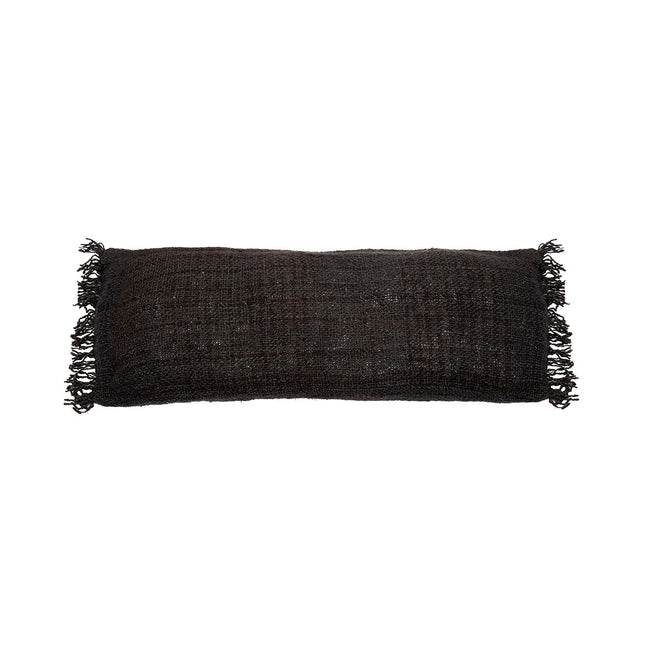 De Oh My Gee kussenhoes - zwart-marineblauw - 35x100