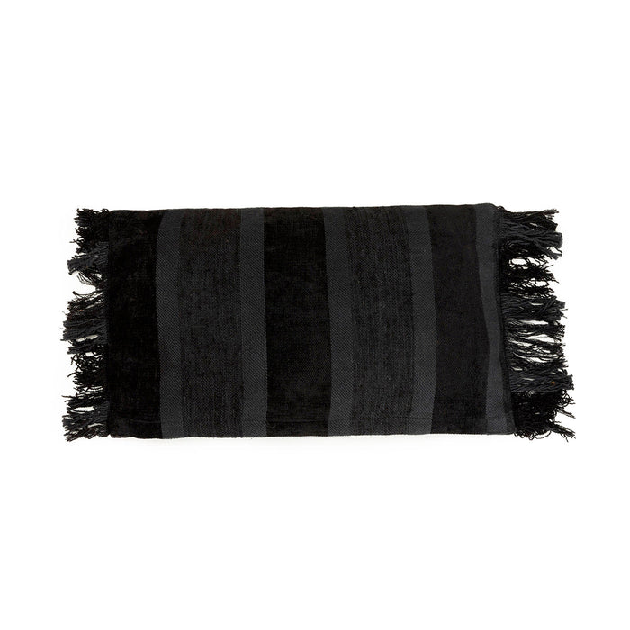 De Oh My Gee kussenhoes - zwart fluweel - 30x50