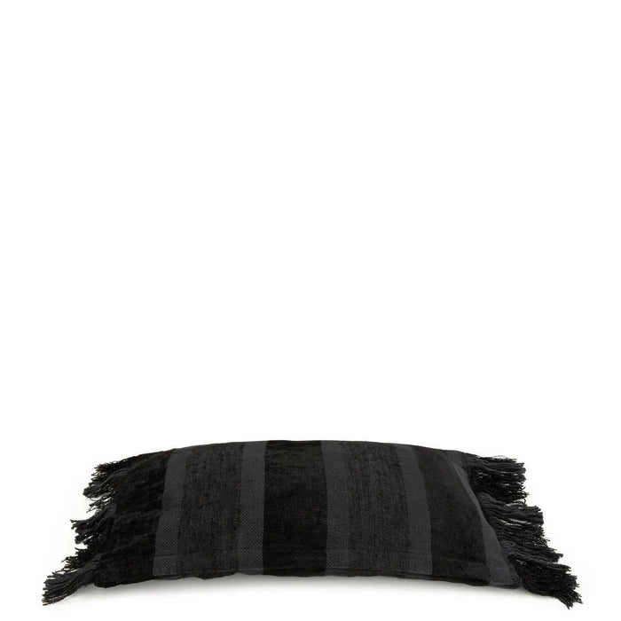 De Oh My Gee kussenhoes - zwart fluweel - 30x50