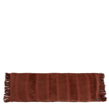 The Oh My Gee cushion cover - burgundy velvet - 35x100