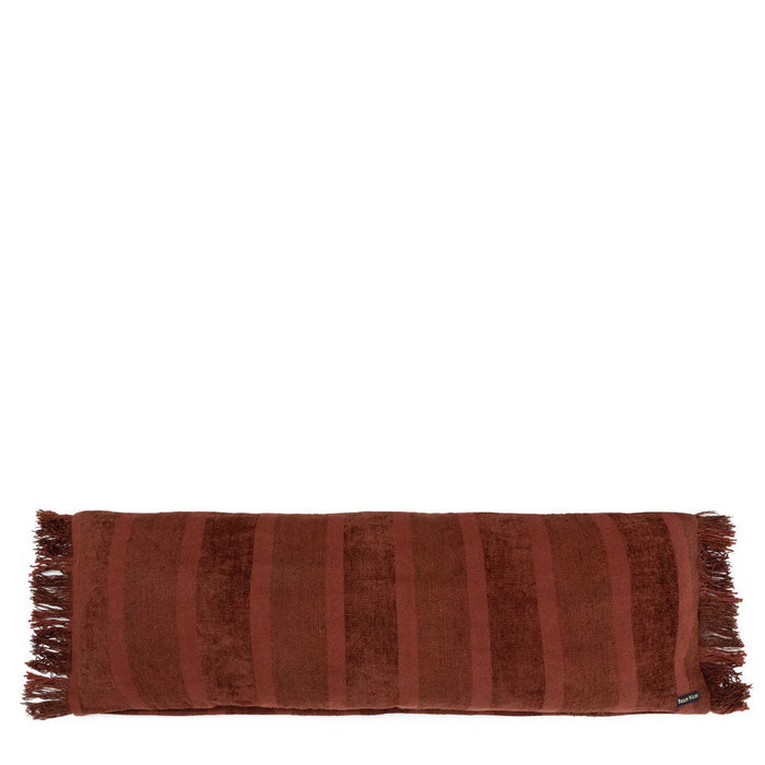 De Oh My Gee kussenhoes - bordeaux fluweel - 35x100