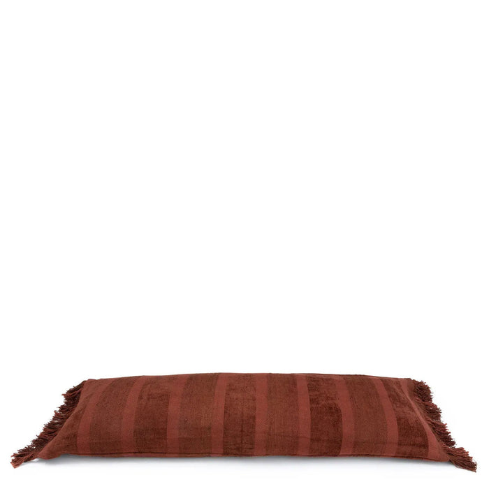 De Oh My Gee kussenhoes - bordeaux fluweel - 35x100