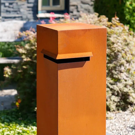 Cortenstålpostkasse IVAR