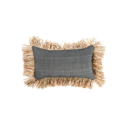 Poszewka na poduszkę Bonita Cotton - naturalna czerń - 30x50