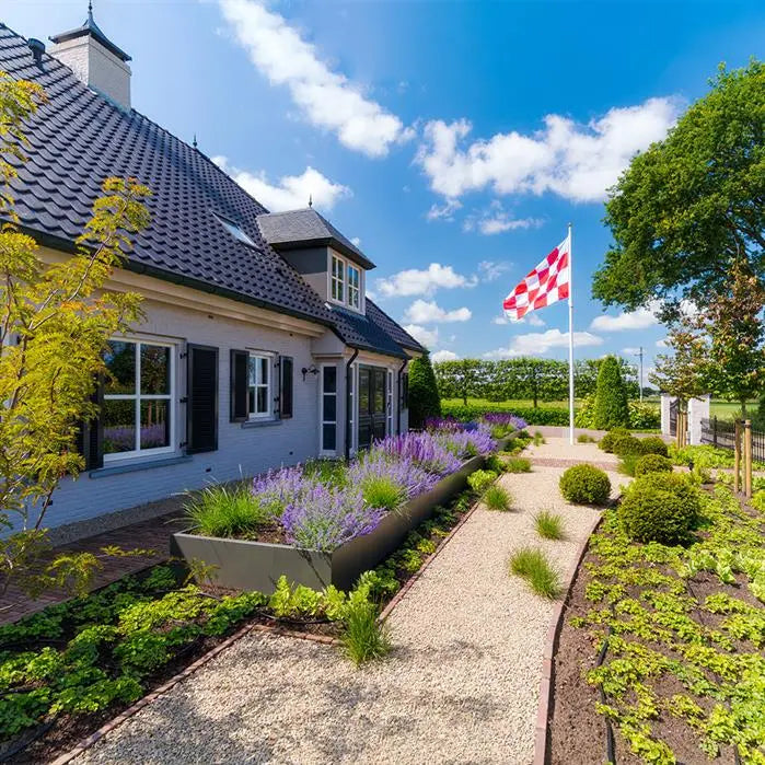 Keerwand Aluminium Binnenhoek 1000 x 1000 x 400 mm