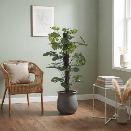 Sztuczna roślina Monstera Deliciosa - ↕120cm - Ø14cm