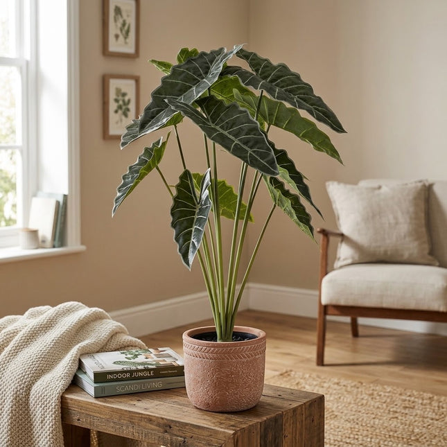 Artificial Alocasia plant - ↕80cm