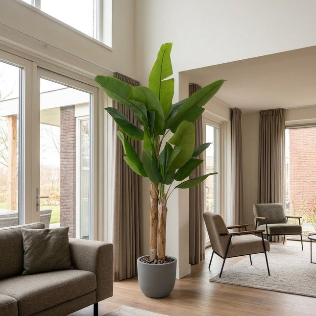 Artificial Banana Tree XL, 220 cm