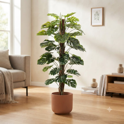 Sztuczna roślina Monstera Deliciosa - ↕150cm - Ø14cm