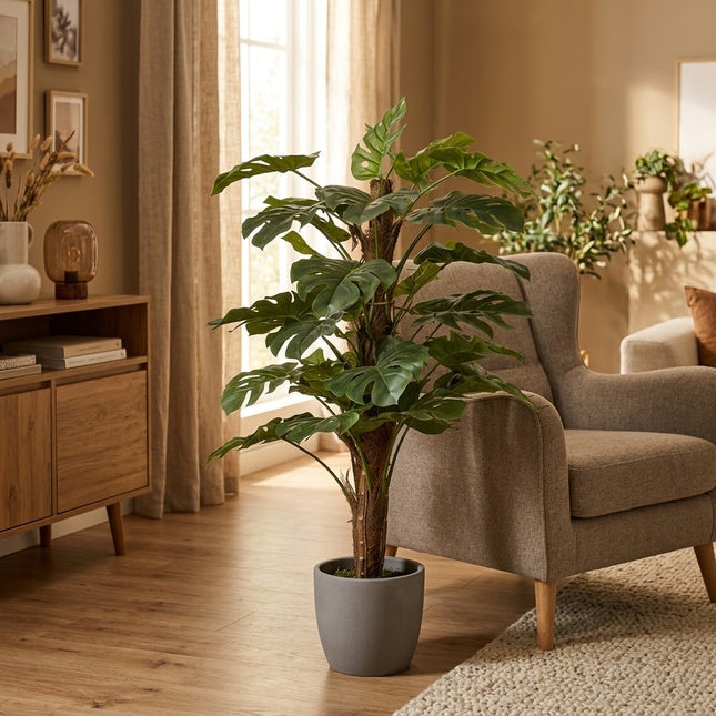 Artificial plant Monstera Pertusum L, 140 cm