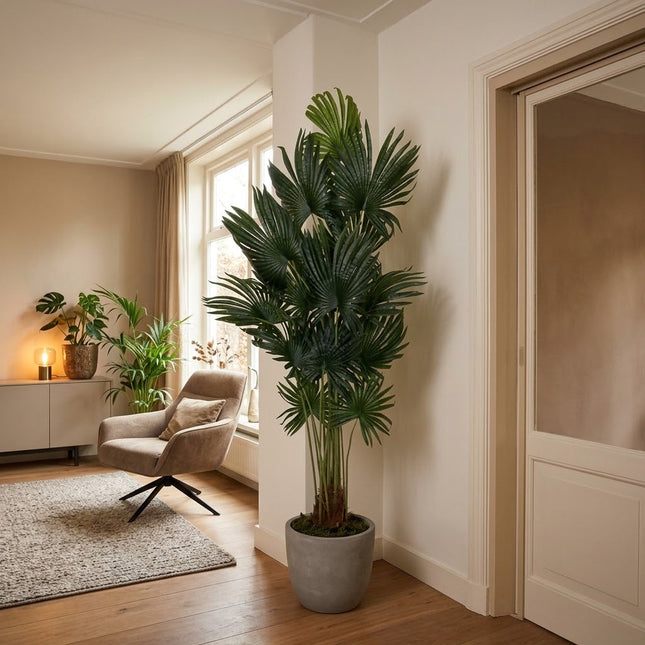 Konstgjord palm XXL - ↕220cm