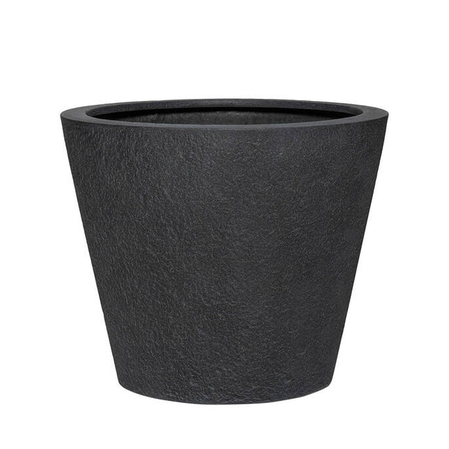 Pottery Pots Bucket S, Midnight Black Ø43 cm