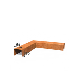 Collection image for: U-Profil aus Cortenstahl