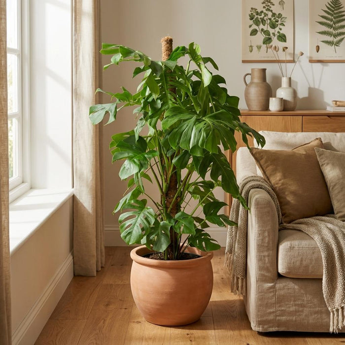 monstera deliciosa xxl philodendron 150cm Monstera Deliciosa XXL - Plante en pot - ↕150cm