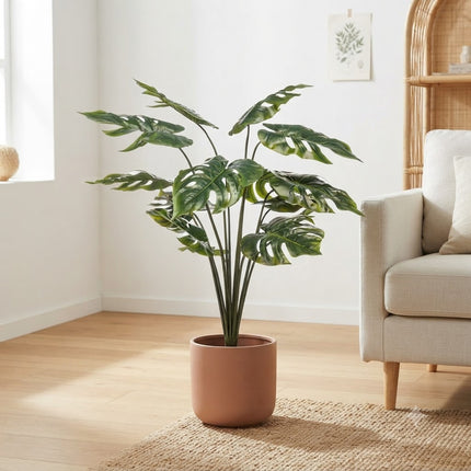 Sztuczna roślina Monstera Deliciosa - ↕110cm - Ø14cm