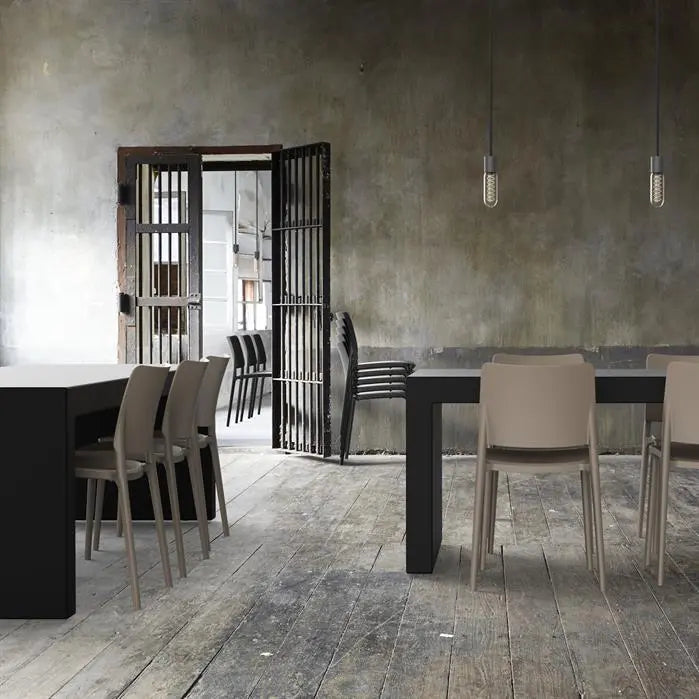 Tuintafel | Buitentafel Wit 260 x 100 x 75 cm - Aluminium