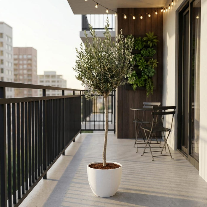 Olea Europaea op stam - Olijfboom - ↕150-170cm - Ø24cm