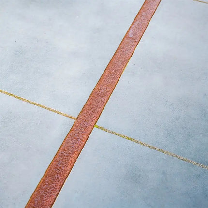 Perfil en U de acero Corten de 30 x 30 x 5 cm | Perfil angular superpuesto