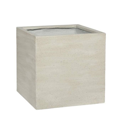 Keramikpotter Blok M, Beige Vasket 34 cm