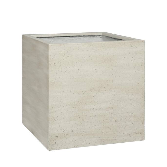 Pottery Pots Blok L, Beige Washed 44 cm