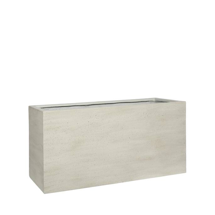 Pottery Pots Jort M, Beige Washed 100x40x50 cm