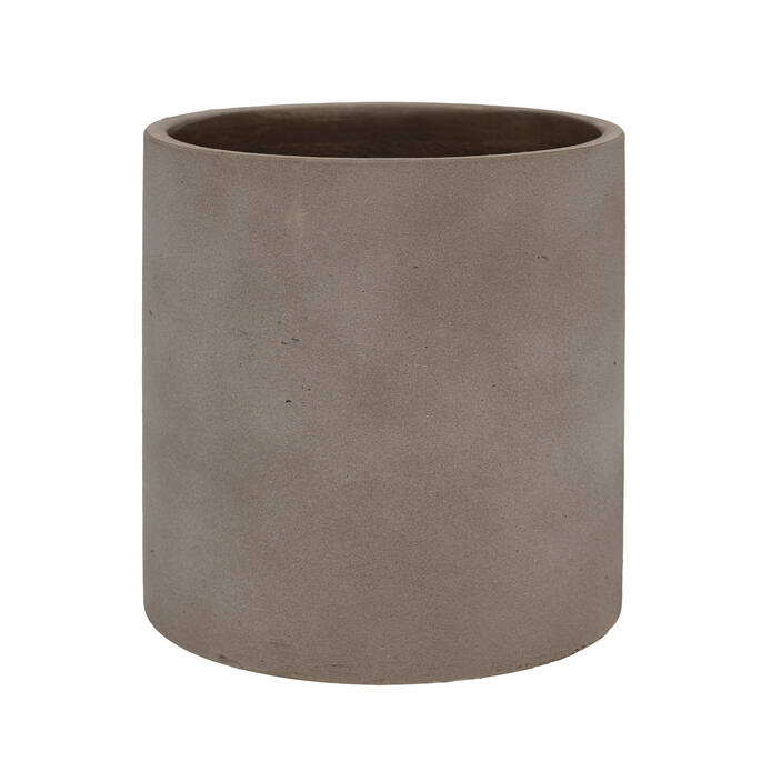 Pottery Pots Puk L, Mocha Washed Ø22,4 cm