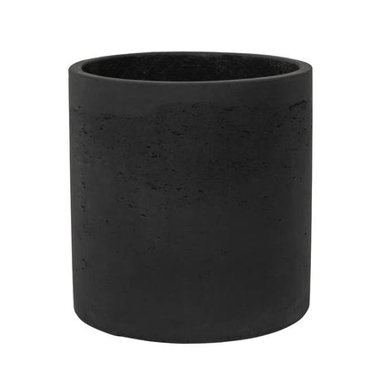Pottery Pots Puk L, Black Washed Ø22,4cm