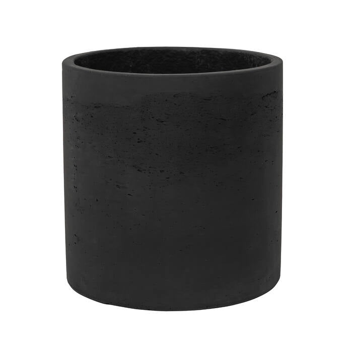 Pottery Pots Puk L, Black Washed Ø22,4 cm