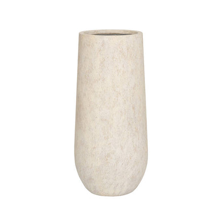 Pottery Pots Nax M, Travertin Beige Ø23 cm