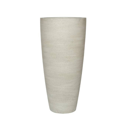 Dax XL keramikpotter, beige vasket Ø40 cm