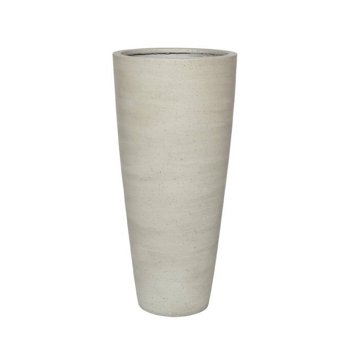 Pottery Pots Dax L, Beige Washed Ø32 cm