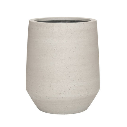 Keramikpotter Harith Høj S, Beige Vasket Ø30 cm