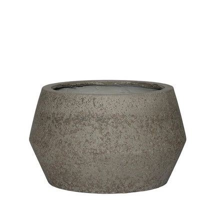Pottery Pots Harley Low S, Diorite Grey Ø25 cm