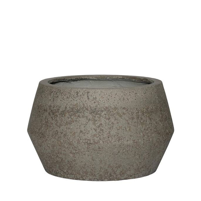 Pottery Pots Harley Low S, Diorite Grey Ø25 cm