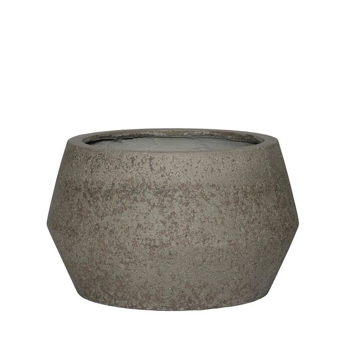 Pottery Pots Harley Low S, Diorite Grey Ø25 cm