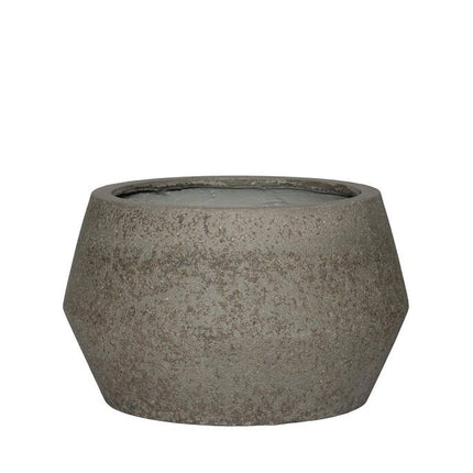 Pottery Pots Harley Low L, Diorite gray Ø38 cm