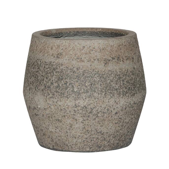 Pottery Pots Harley S, Diorite Grey Ø25 cm