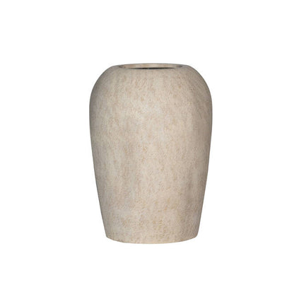 Keramikpotter Lena XS, Travertin Beige Ø23,5 cm