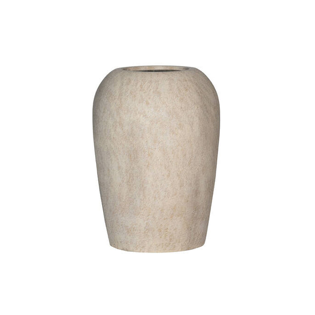 Pottery Pots Lena XS, Travertine Beige Ø23,5 cm