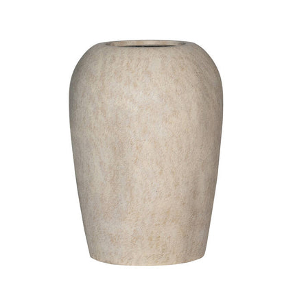 Pottery Pots Lena S, Travertine Beige Ø23 cm