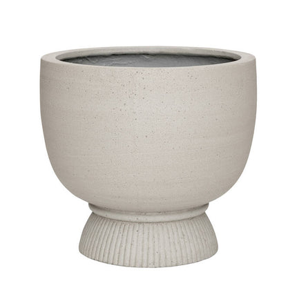 Pottery Pots Jola L, Beige Washed Ø45 cm