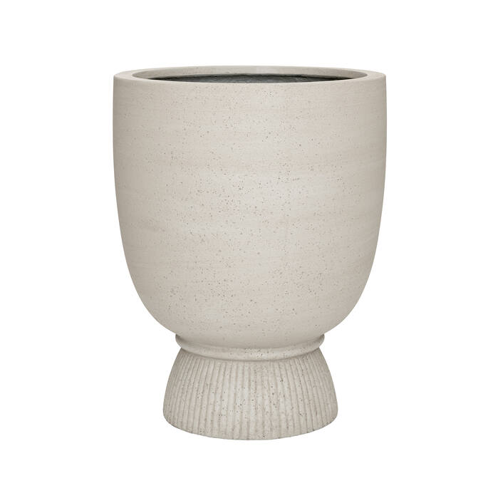 Pottery Pots Jola High L, Beige Washed Ø45 cm