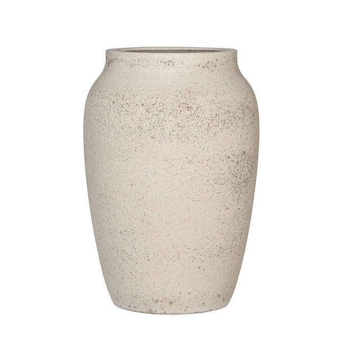 Pottery Pots Hera L, Chalk White Ø31,5 cm