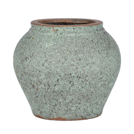 Pottery Pots Zeus S, Rustic Green Ø19,5 cm