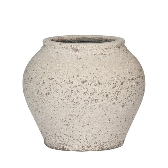 Pottery Pots Zeus S, Chalk White Ø19,5 cm