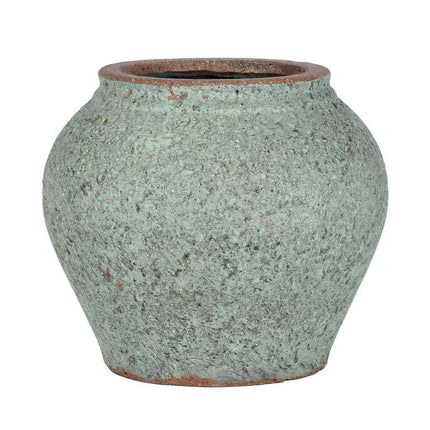 Pottery Pots Zeus L, Rustic Green Ø40 cm