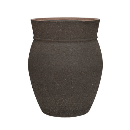 Pottery Pots Apollo L, Umber Brown Ø44 cm